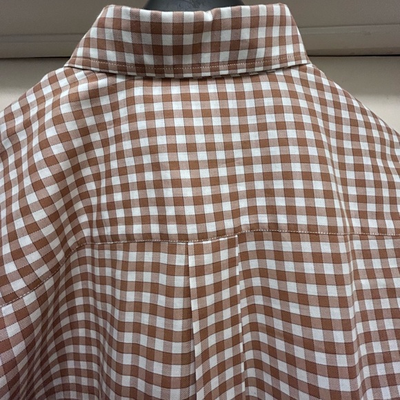 Burberry London Men's Button Down Shirt Size Large Long Sleeve Check Vintage USA - Picture 3 of 7